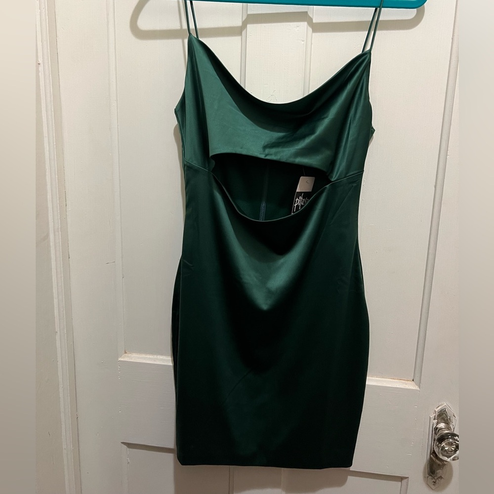 Cute green bodycon dress NWT